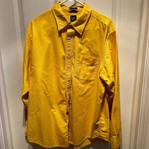 Gap Sunshine Yellow Buttondown - Large